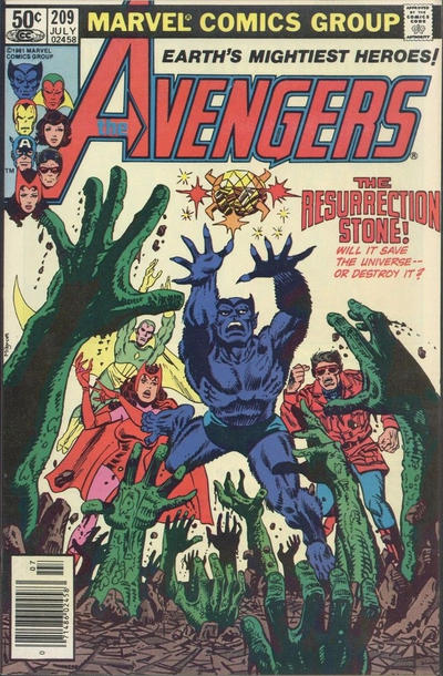 The Avengers #209 [Newsstand]-Fine (5.5 – 7)