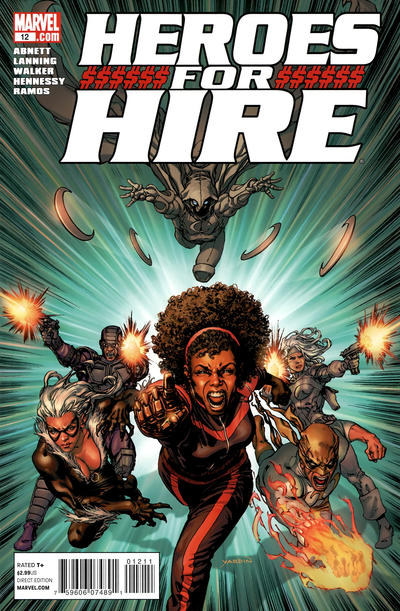 Heroes For Hire #12-Near Mint (9.2 - 9.8) Final Issue