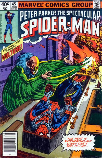 The Spectacular Spider-Man #45 [Newsstand] - Fn+ 