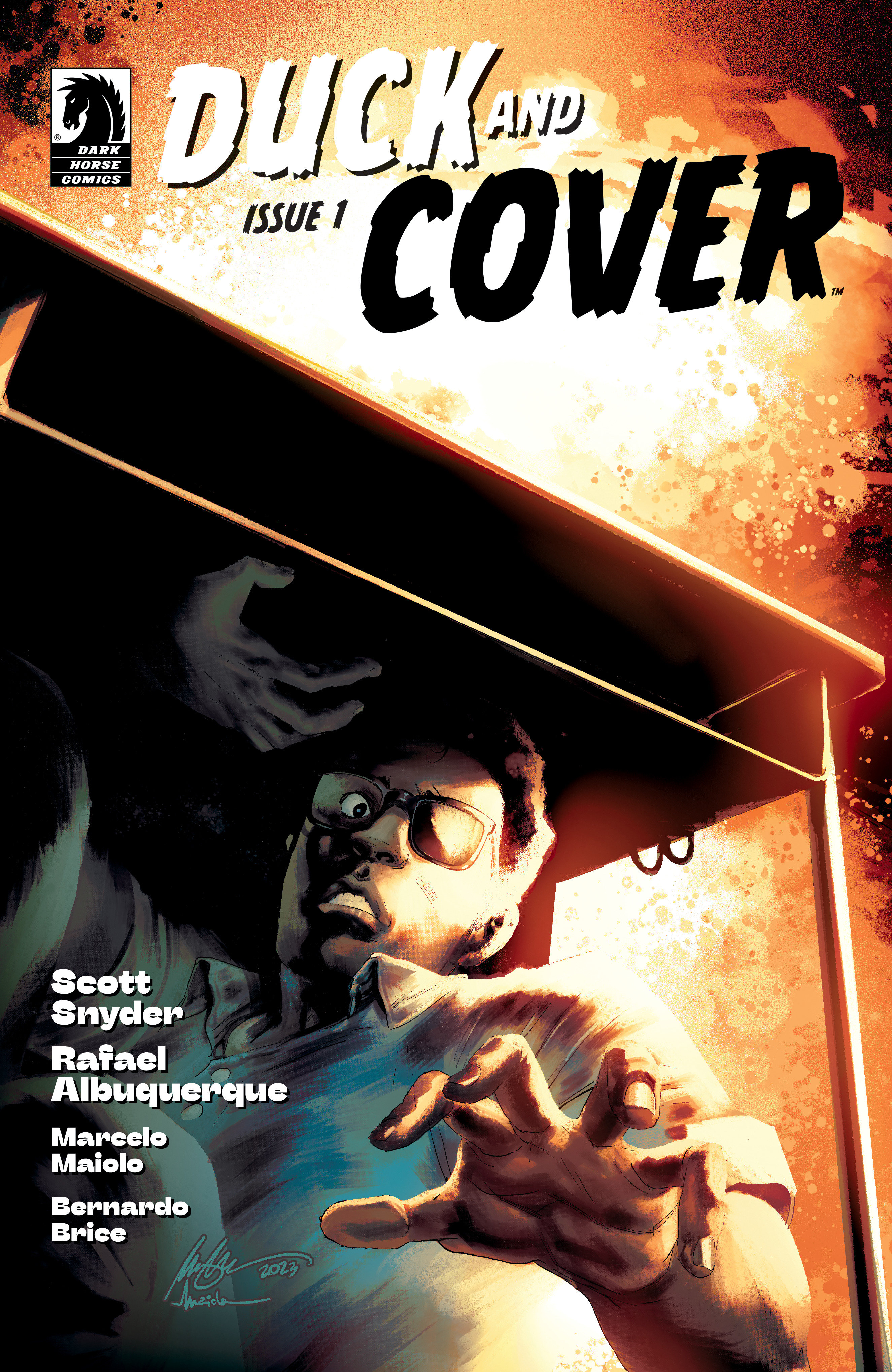 Duck and Cover #1 Cover A (Rafael Albuquerque)