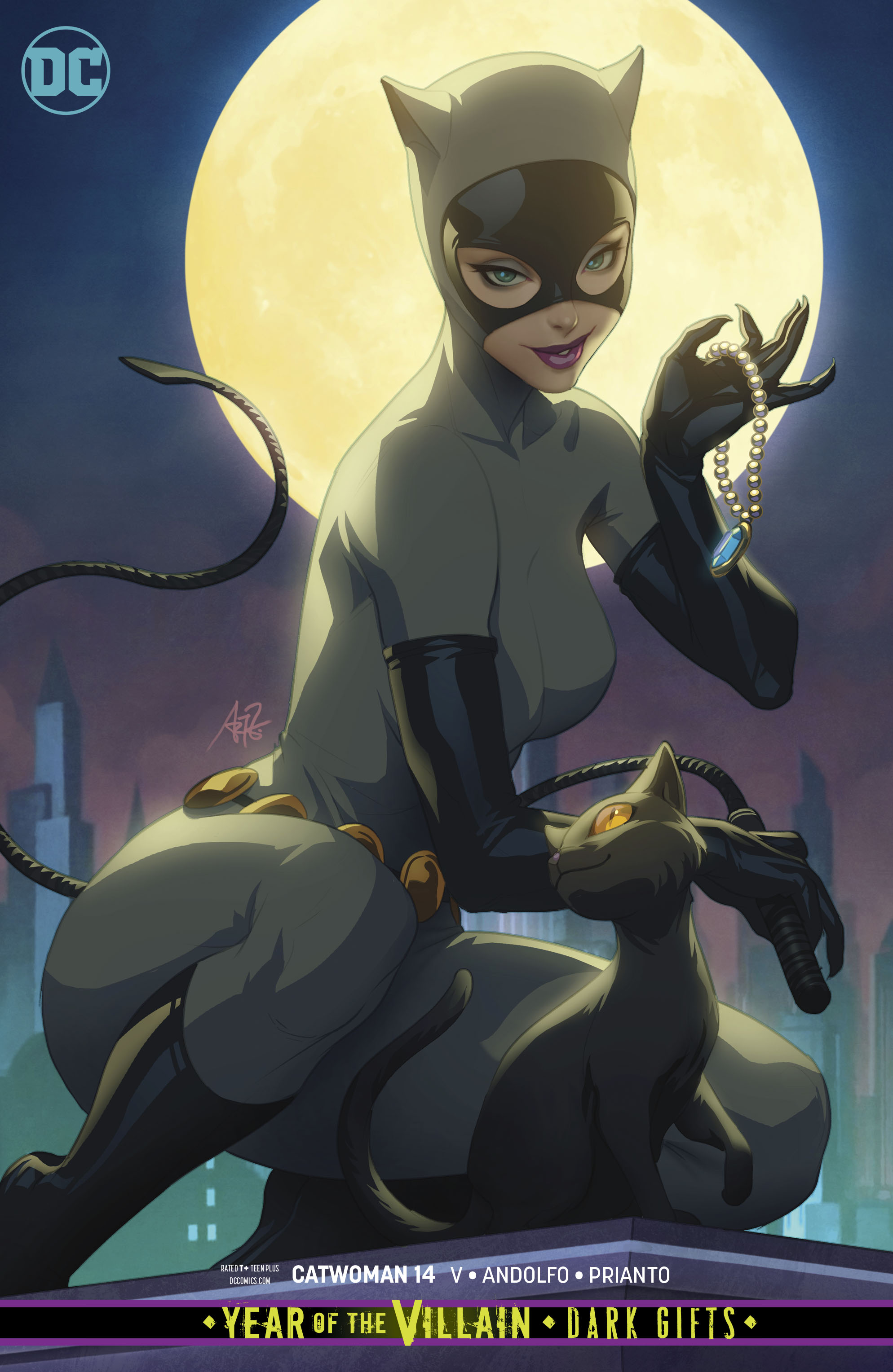 Catwoman #14 Card Stock Variant Edition Year of the Villain Dark Gifts (2018)