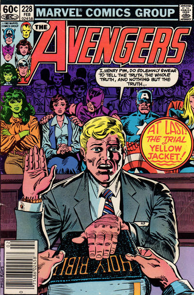 The Avengers #228 [Newsstand] - Vf- 7.5