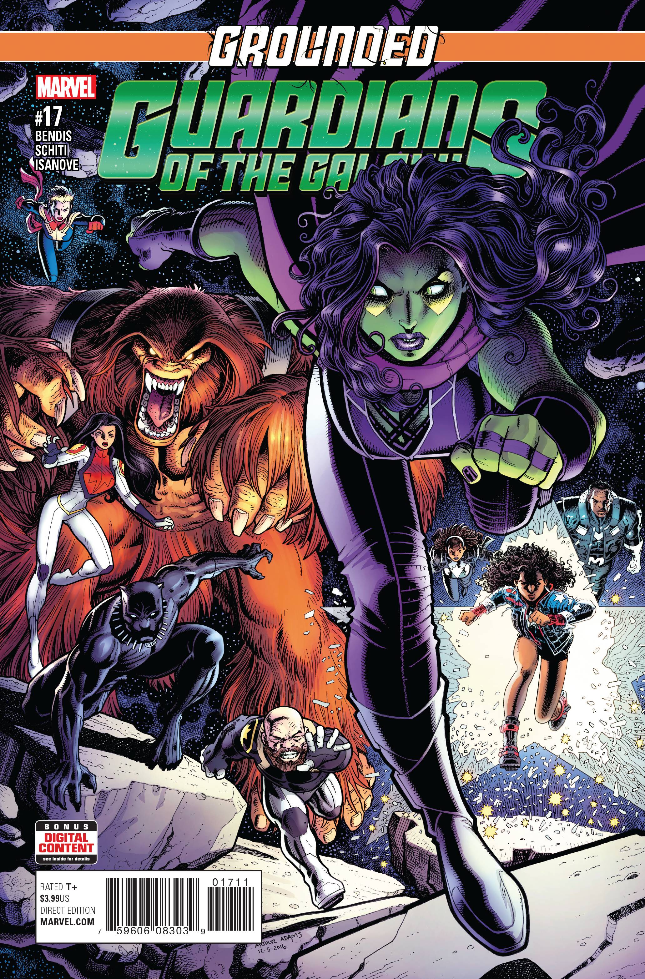 Guardians of the Galaxy #17 (Hans Variant) (2015)