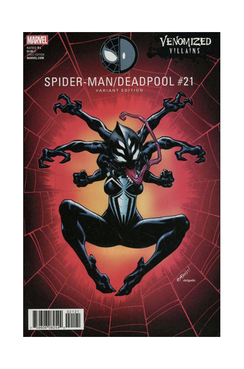 Spider-Man Deadpool #21 Venomized Itsy Bitsy Variant