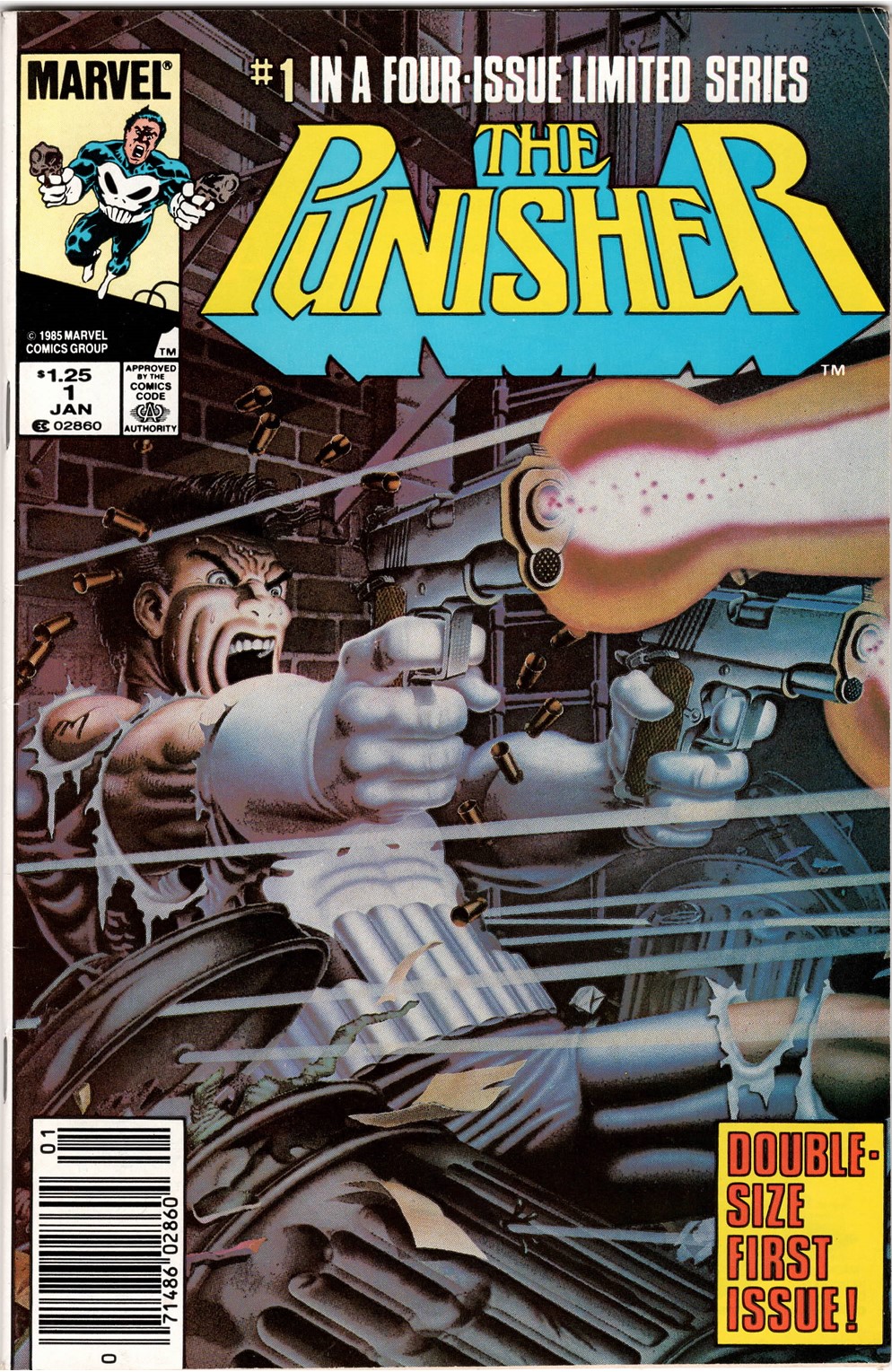Punisher (1985) #1 Newsstand Variant