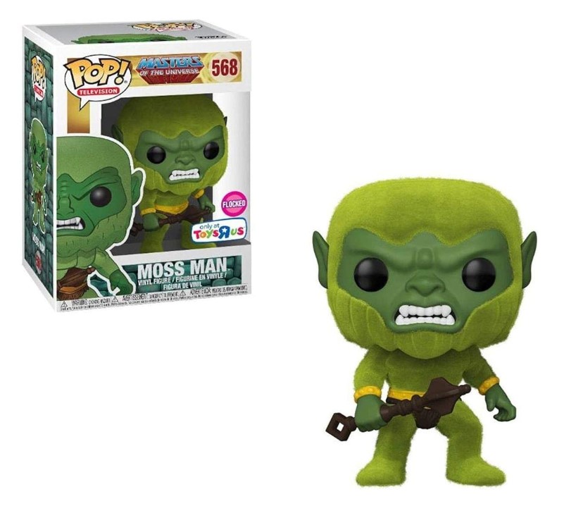 Funko Pop! 568 Masters of the Universe Moss Man Flocked Toys'r'us Exclusive