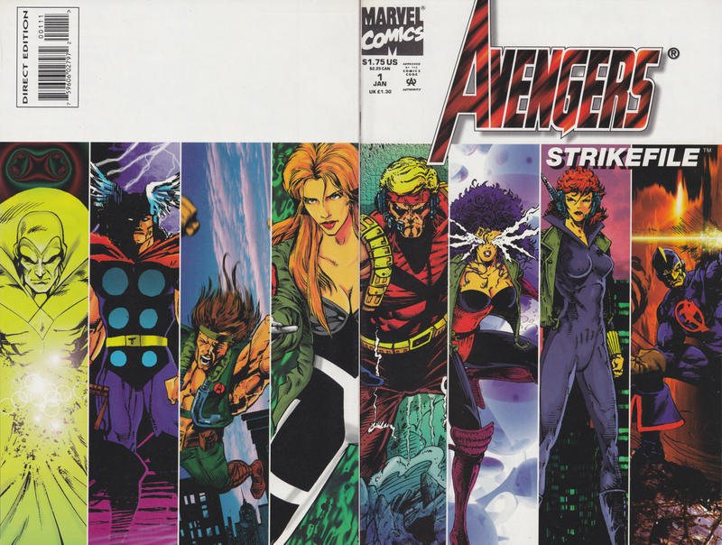 Avengers Strike File #1 [Direct Edition]-Fine (5.5 – 7)