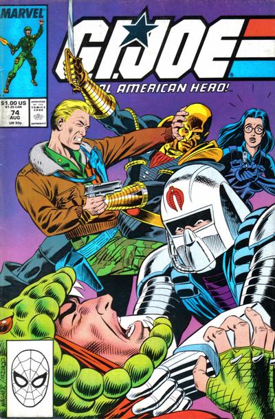 G.I. Joe, A Real American Hero #74 [Direct]-Very Fine (7.5 – 9)