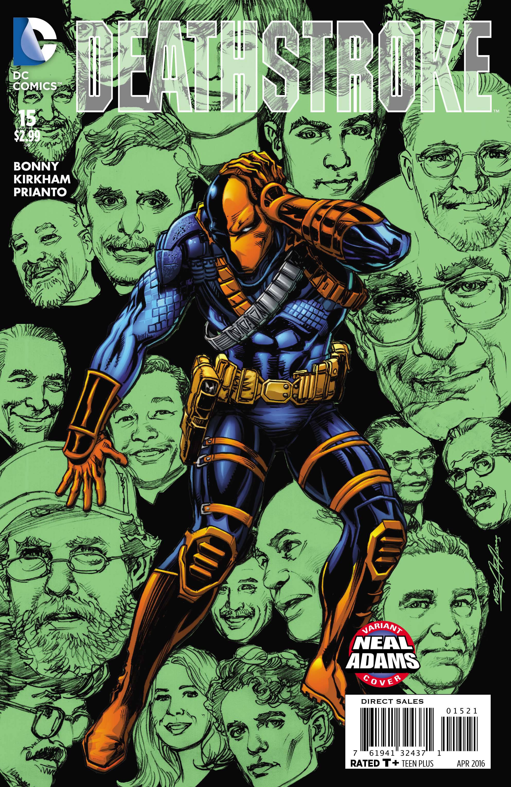 Deathstroke #15 Neal Adams Variant Edition