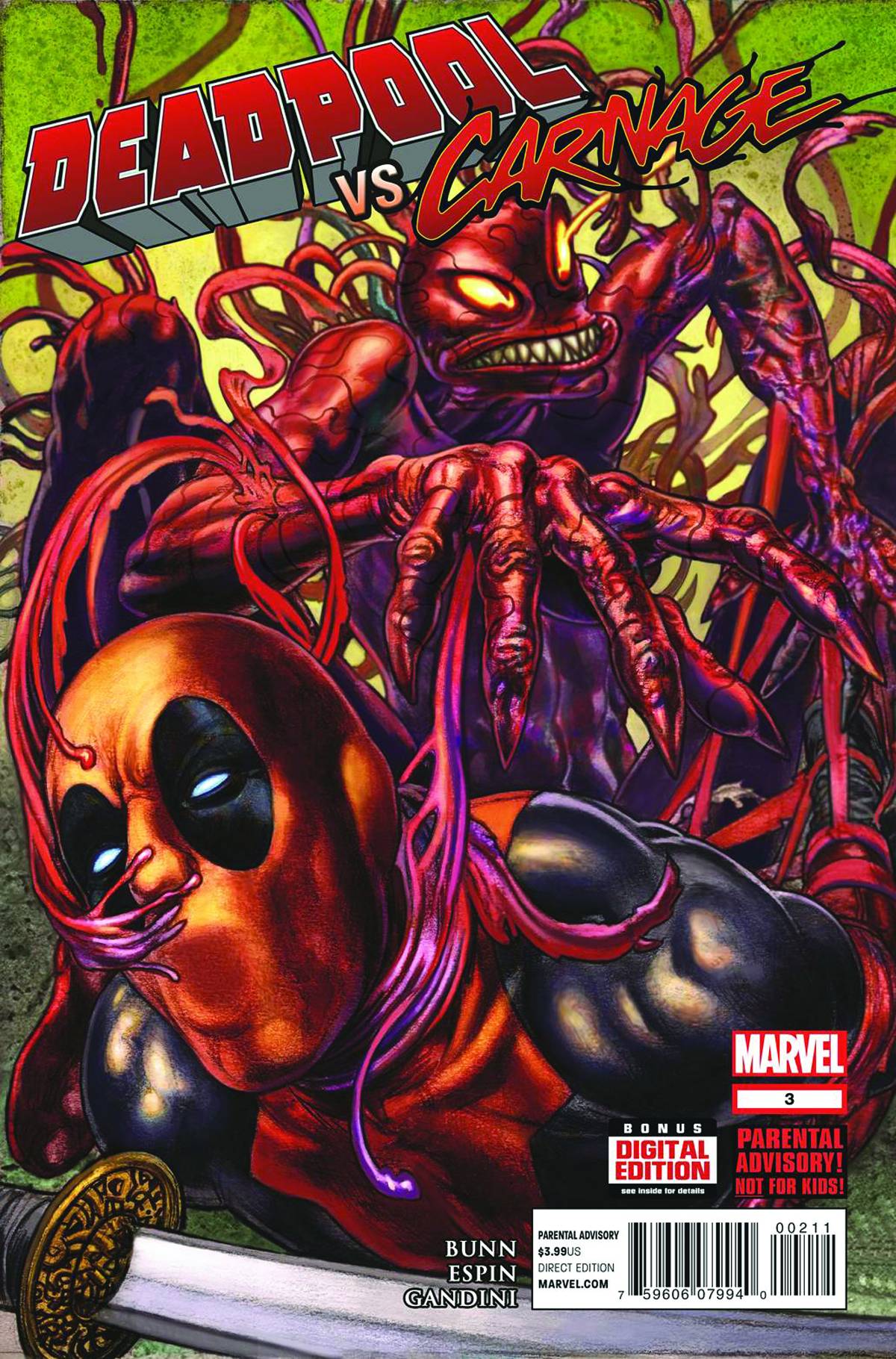 Deadpool Vs Carnage #3