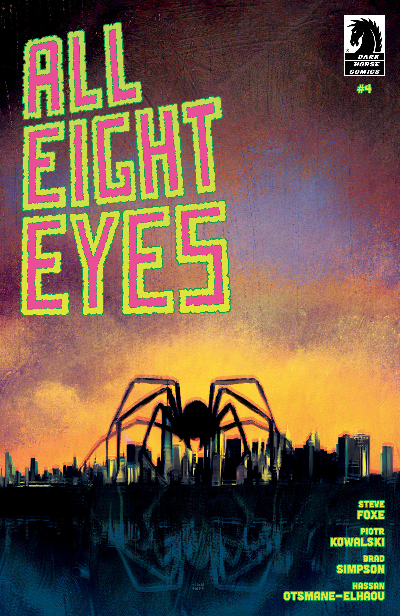 All Eight Eyes #4 Cover B Martin Simmonds