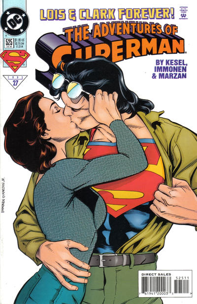 Adventures of Superman #525 [Direct Sales]-Very Fine (7.5 – 9)