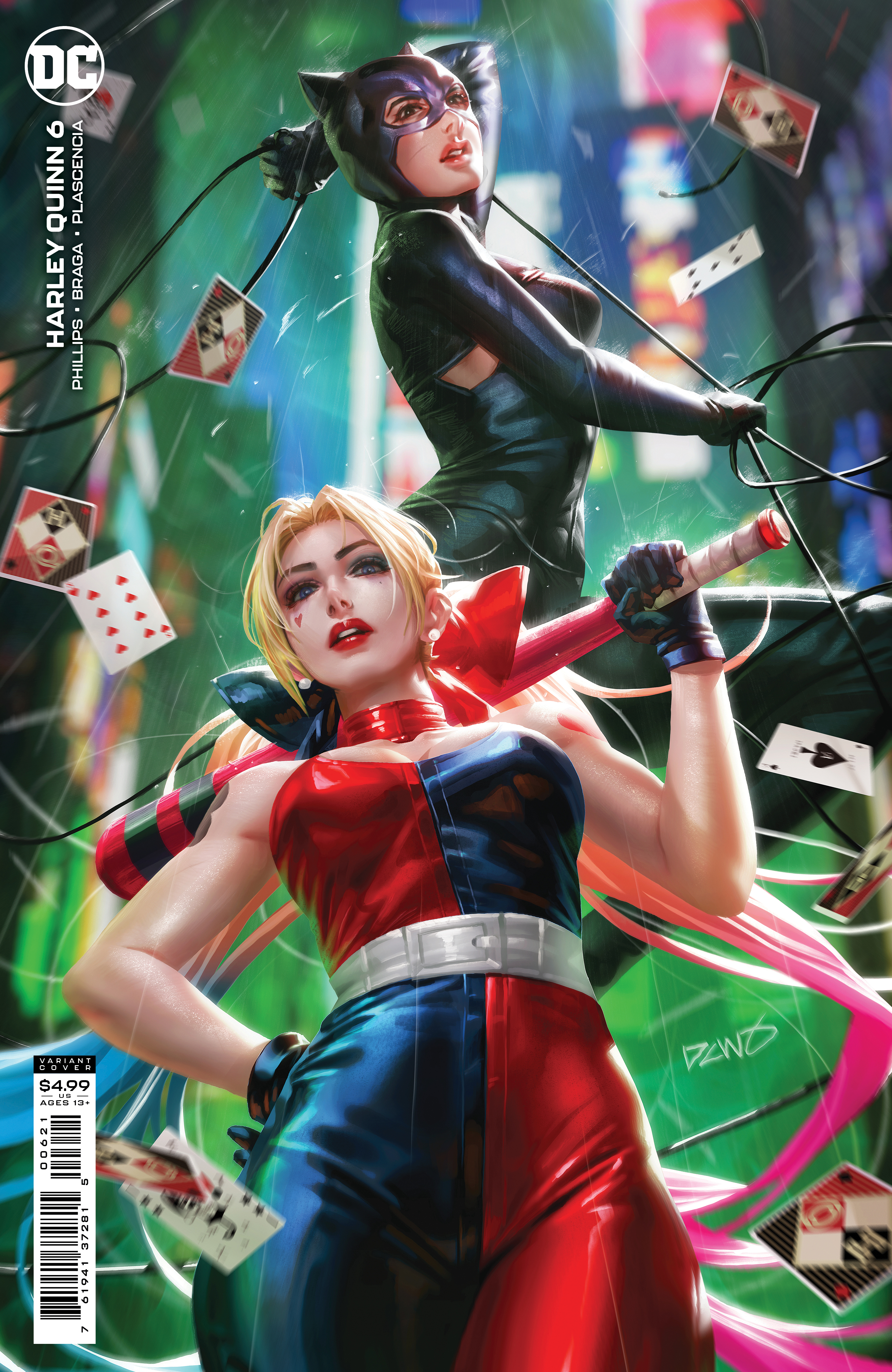 Harley Quinn #6 Cover B Derrick Chew Card Stock Variant (2021)