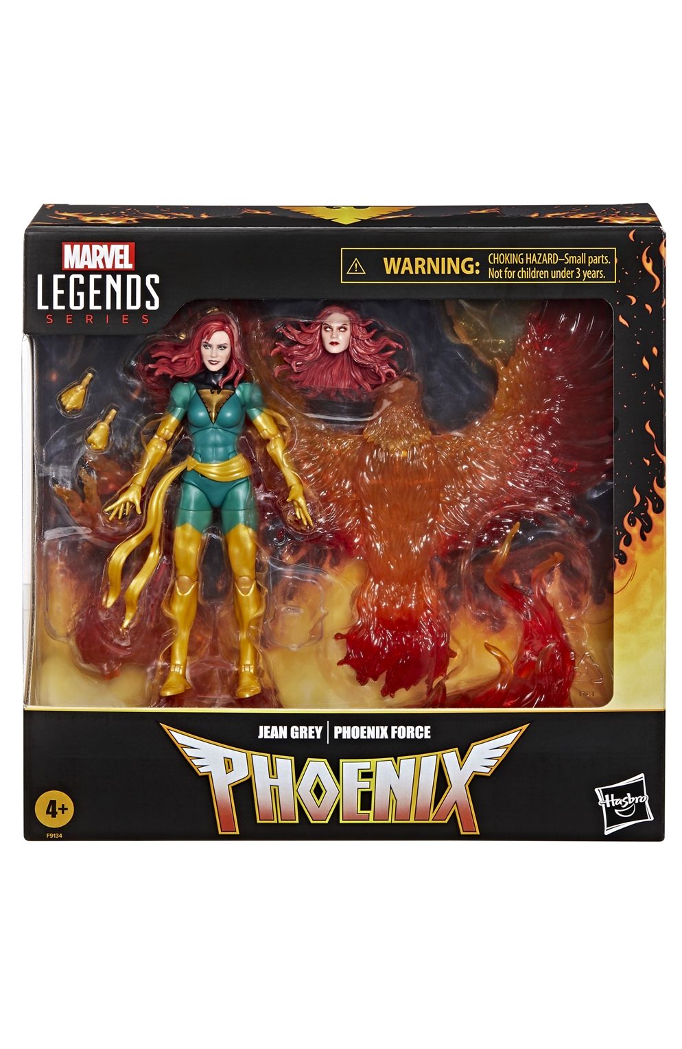 X-Men Marvel Legends Series Jean Grey With Phoenix Force Deluxe 6-Inch Action Figure