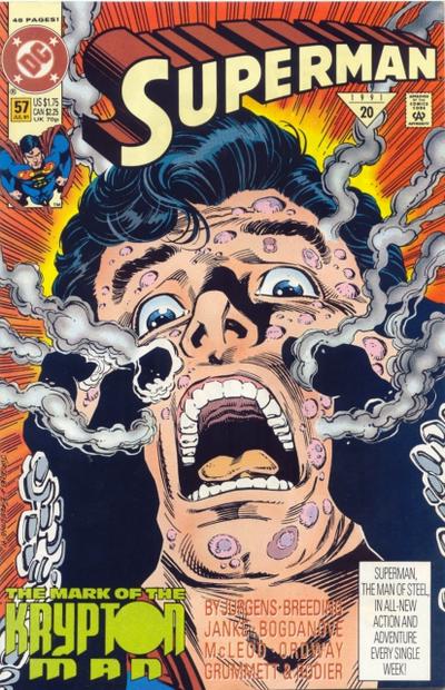 Superman #57 (1987) [Direct]-Fine (5.5 – 7)