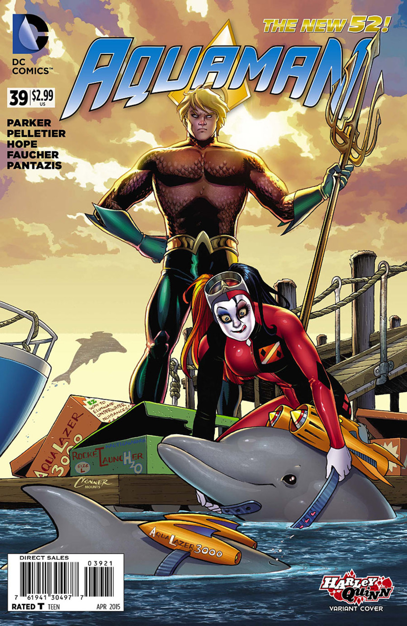 Aquaman #39 Harley Quinn Variant Edition (2011)