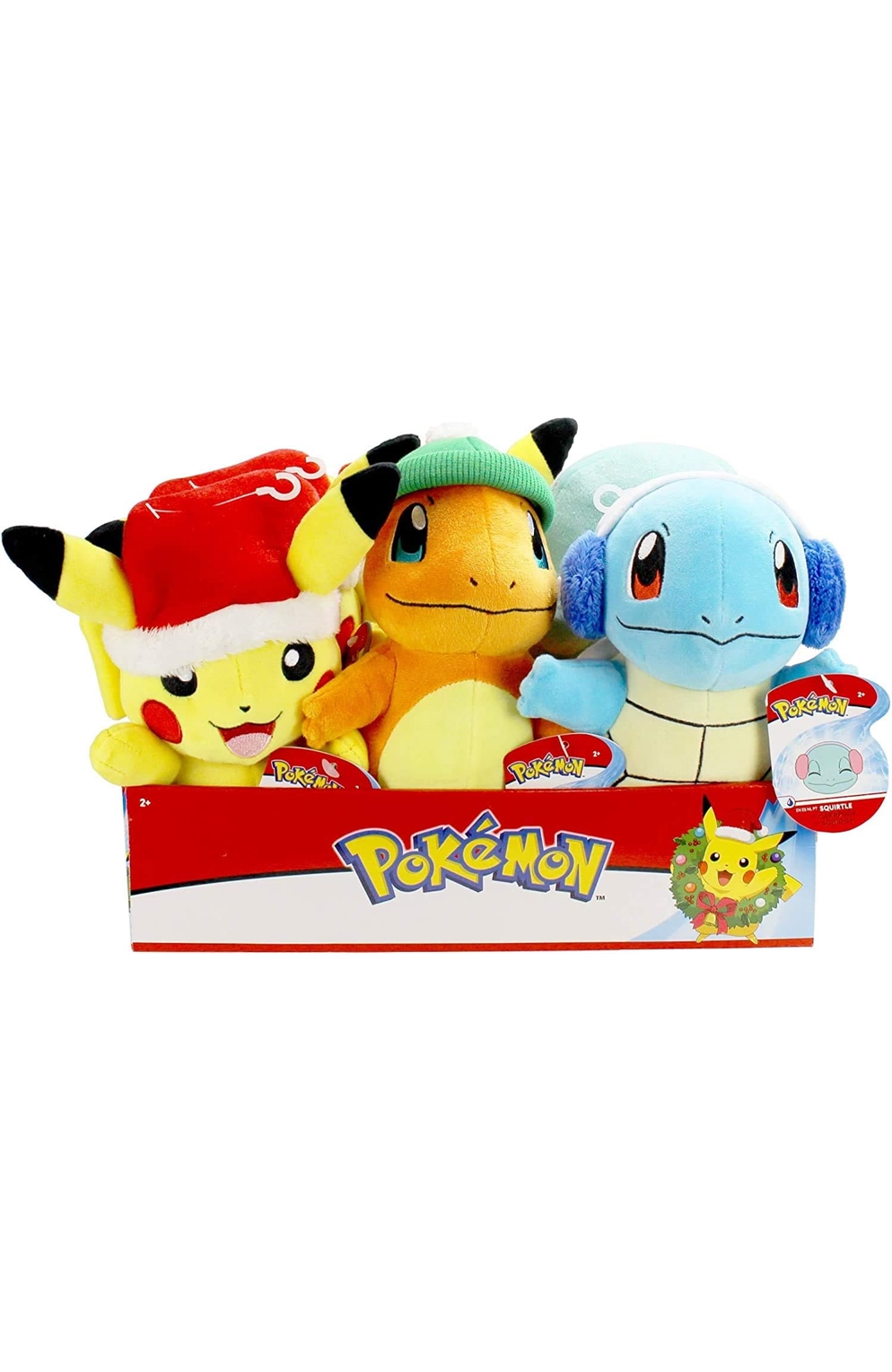 Pokemon 8 Inch Plush Holiday Edition