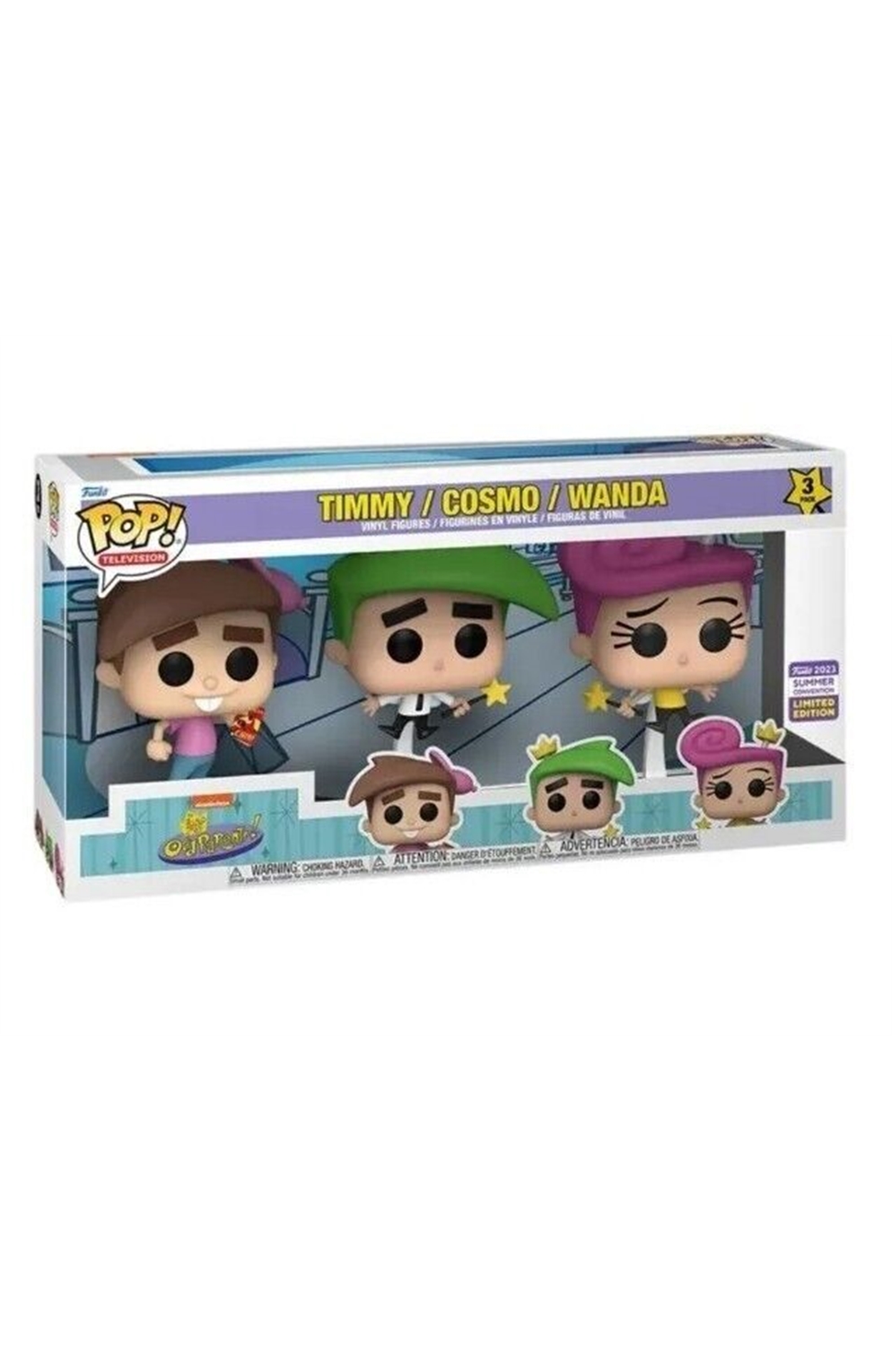 Funko Pop! Vinyl: Timmy / Cosmo / Wanda - 3 Pack (Sdcc)