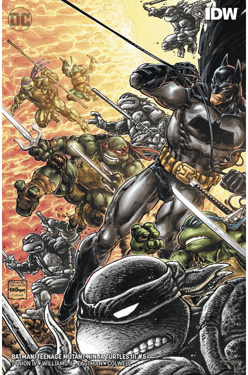 Batman Teenage Mutant Ninja Turtles III #5 Variant Edition (Of 6)