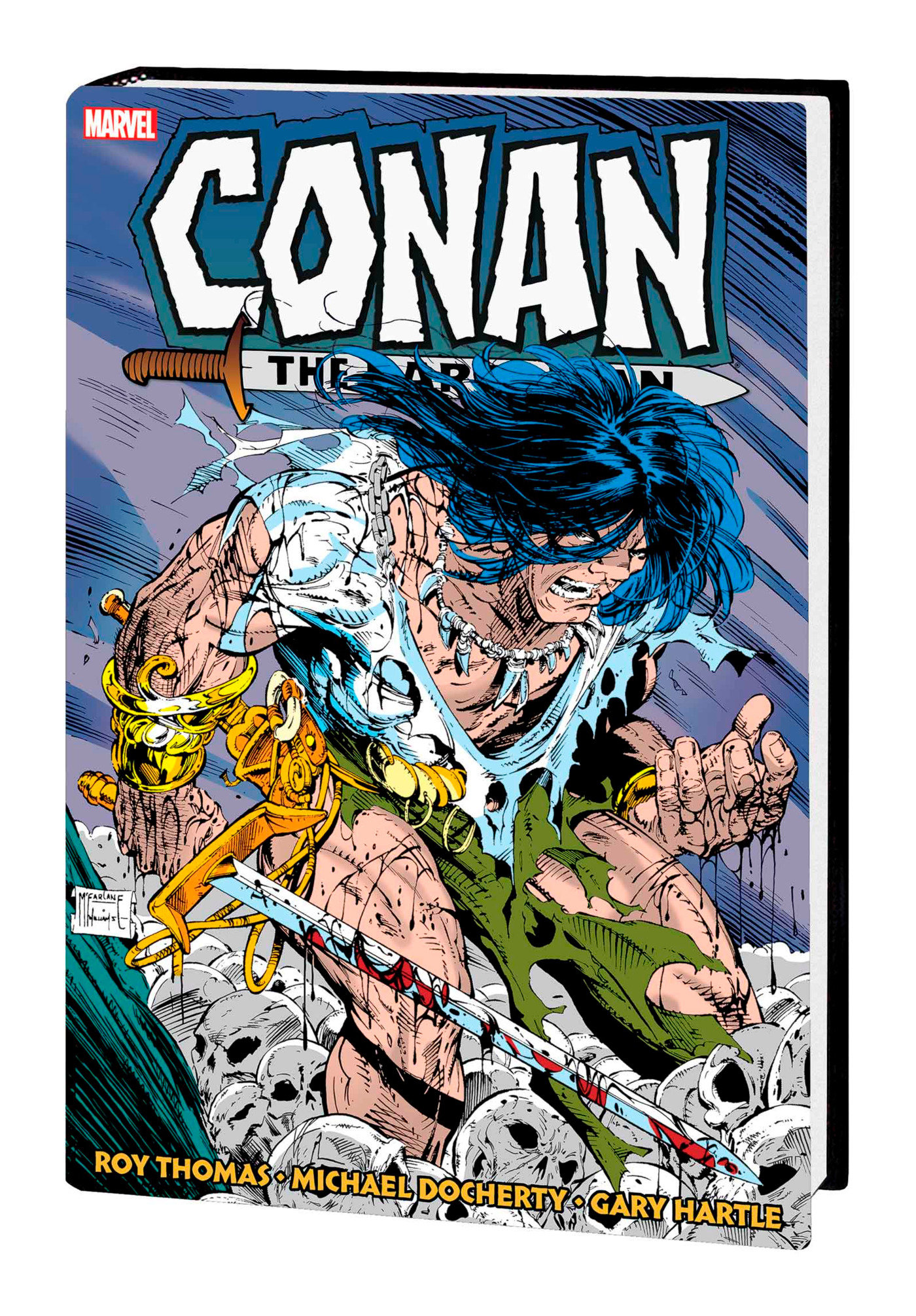 Conan the Barbarian Original Marvel Years Omnibus Hardcover Volume 10 McFarlane Cover