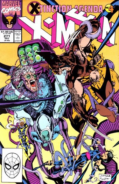 The Uncanny X-Men #271 [Direct]-Fine (5.5 – 7)