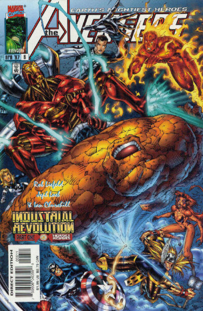 Avengers #6 [Direct Edition](1996)-Near Mint (9.2 - 9.8)