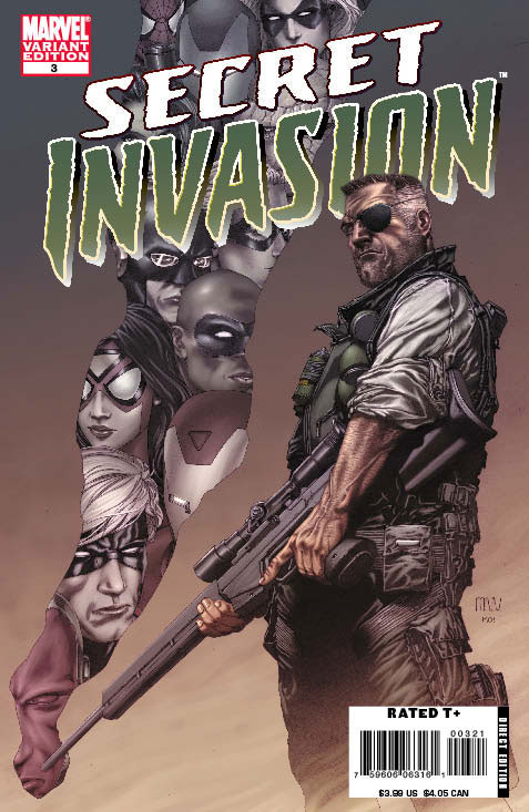 Secret Invasion #3 (Mcniven Variant) (2008)
