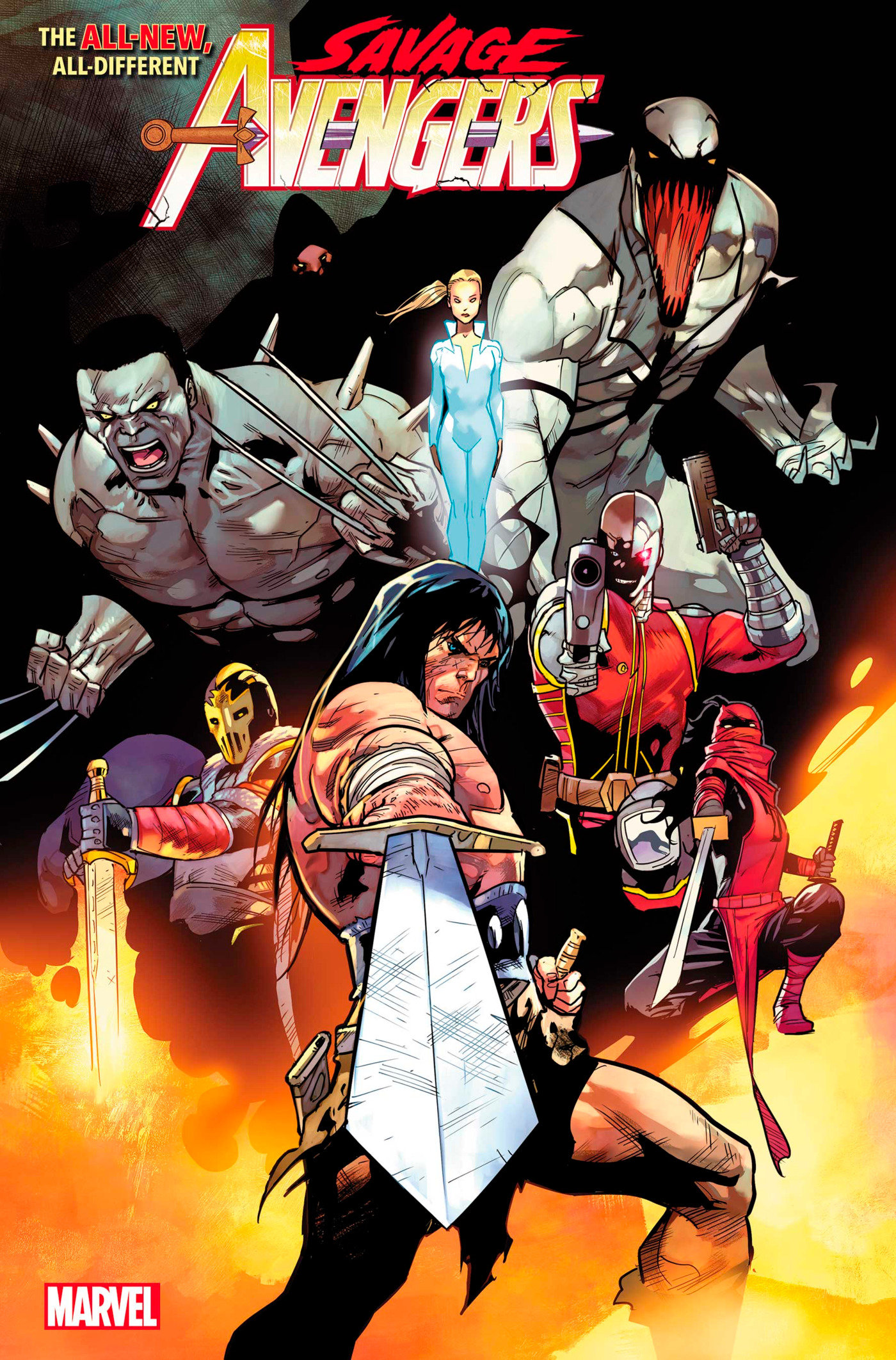 Savage Avengers #1 1 for 25 Incentive Bazaldua Variant (2022)