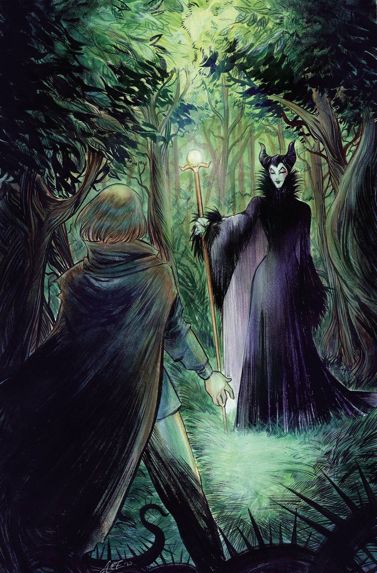 Disney Villains Maleficent #2 Cover K 1 for 20 Incentive Soo Lee Virgin