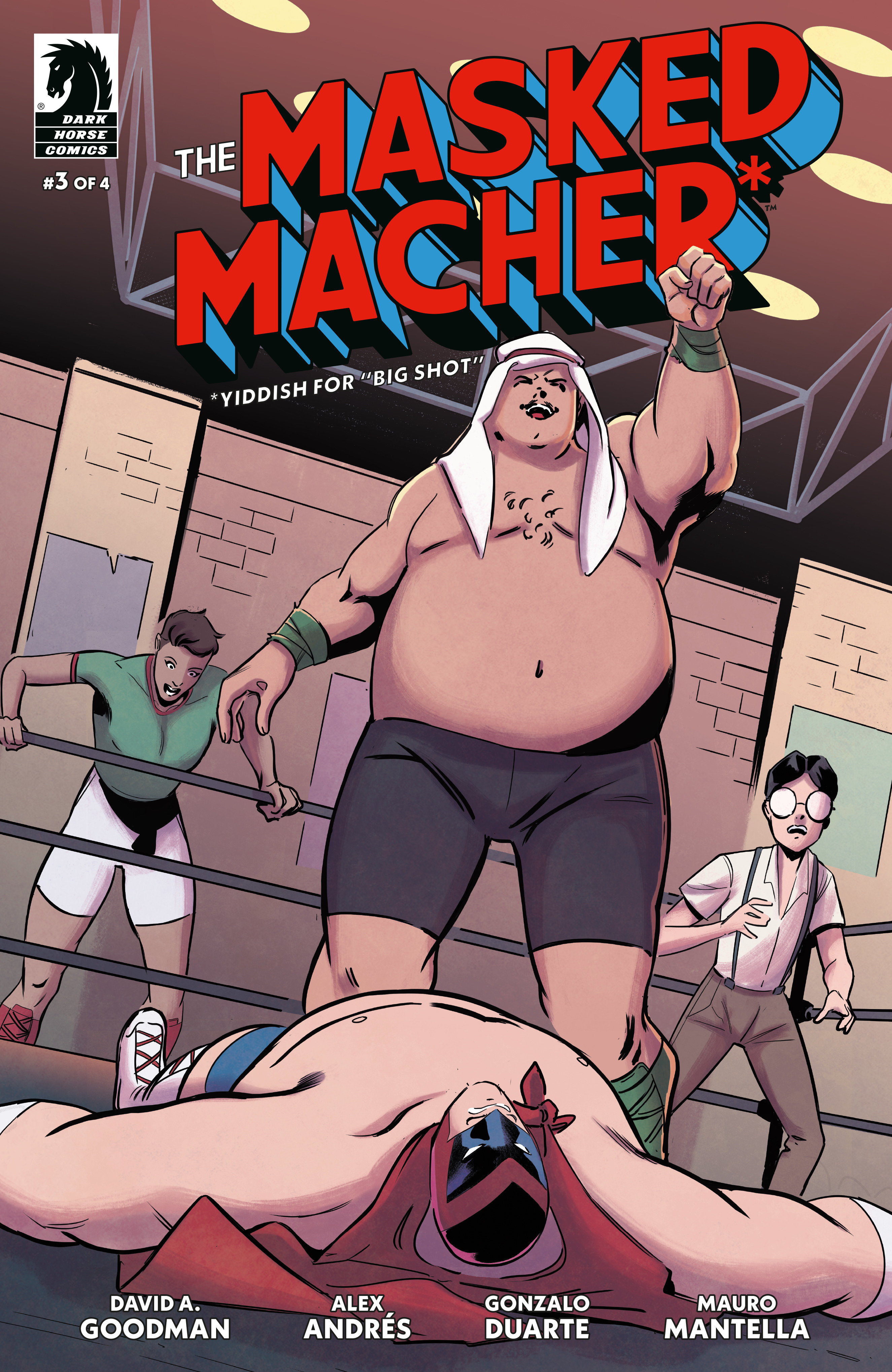 Masked Macher #3 Cover A (Alex Andrés)