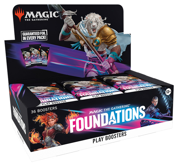 Magic the Gathering TCG: Foundations Play Booster Display