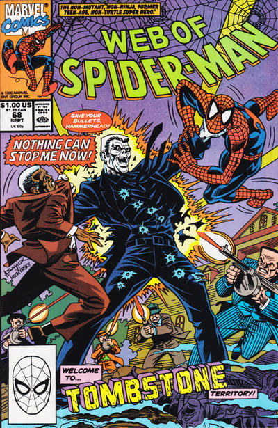 Web of Spider-Man #68 [Direct](1985)-Near Mint (9.2 - 9.8)
