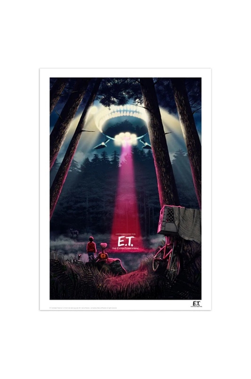 E.T. Return Home Art Print