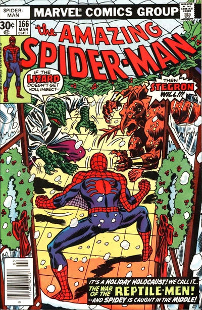 Amazing Spider-Man #166 [Regular Edition] - Fn/Vf