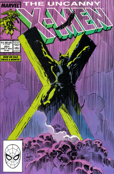 The Uncanny X-Men #251 [Direct] - Fn+ 6.5