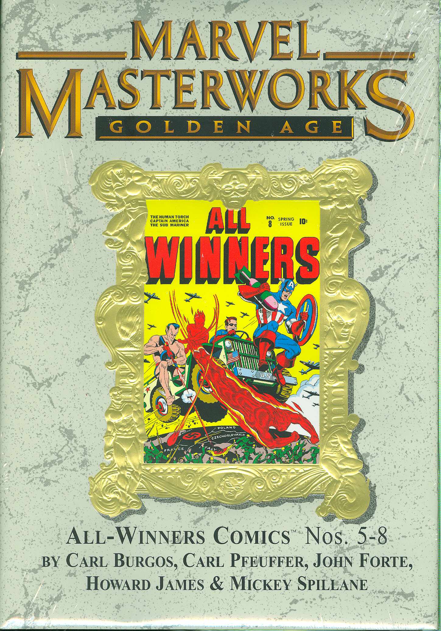 Marvel Masterworks Golden Age All Winners Hardcover Volume 2 Variant Edition 71