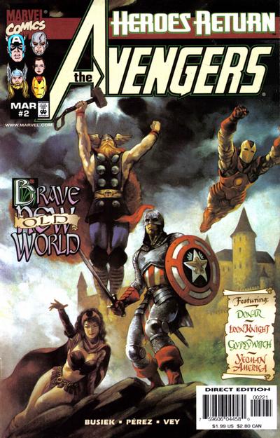 Avengers #2 [Variant Cover]-Very Fine 