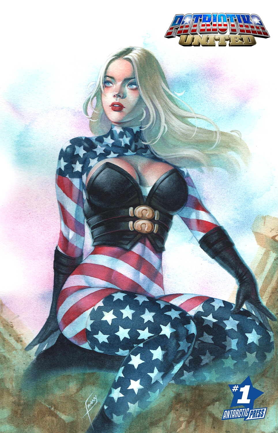 Patriotika United #1 Cover B Justine Frany (Of 3)