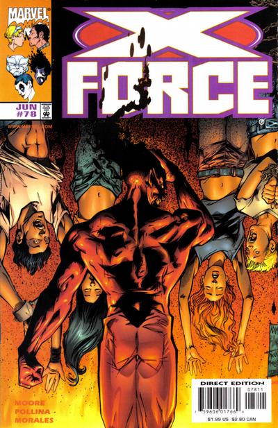 X-Force #78 [Direct Edition]-Fine (5.5 – 7)