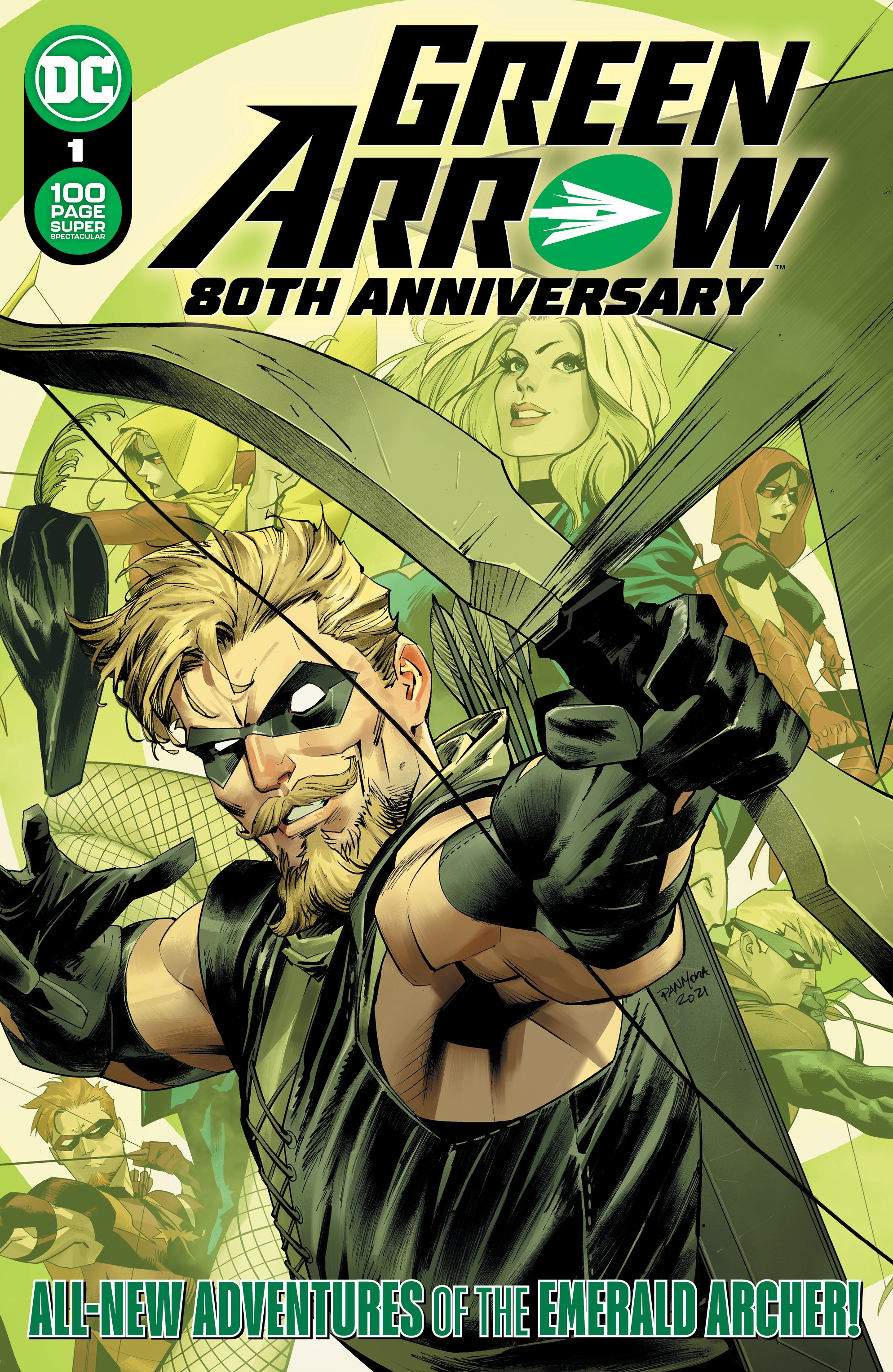 Green Arrow 80th Anniversary 100-Page Super Spectacular #1 Cover A Dan Mora