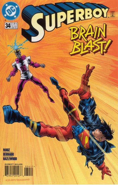 Superboy #34 [Direct Sales]-Near Mint (9.2 - 9.8)