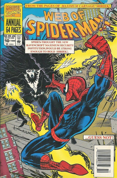 Web of Spider-Man Annual #10 [Newsstand] - Vg/Fn 5.0