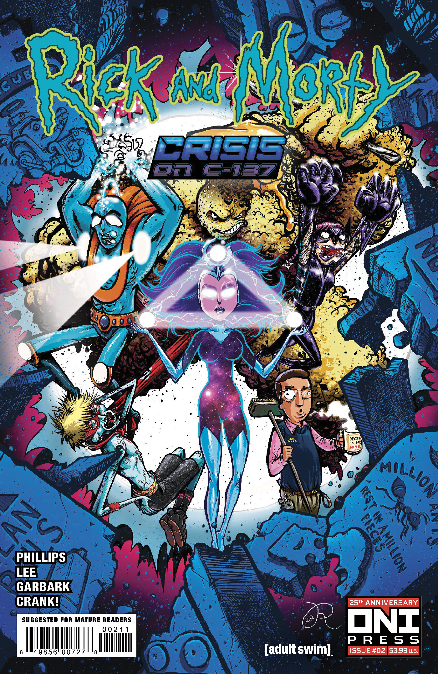 Rick and Morty Crisis On C 137 #2 Cover A Ryan Lee (Of 4)