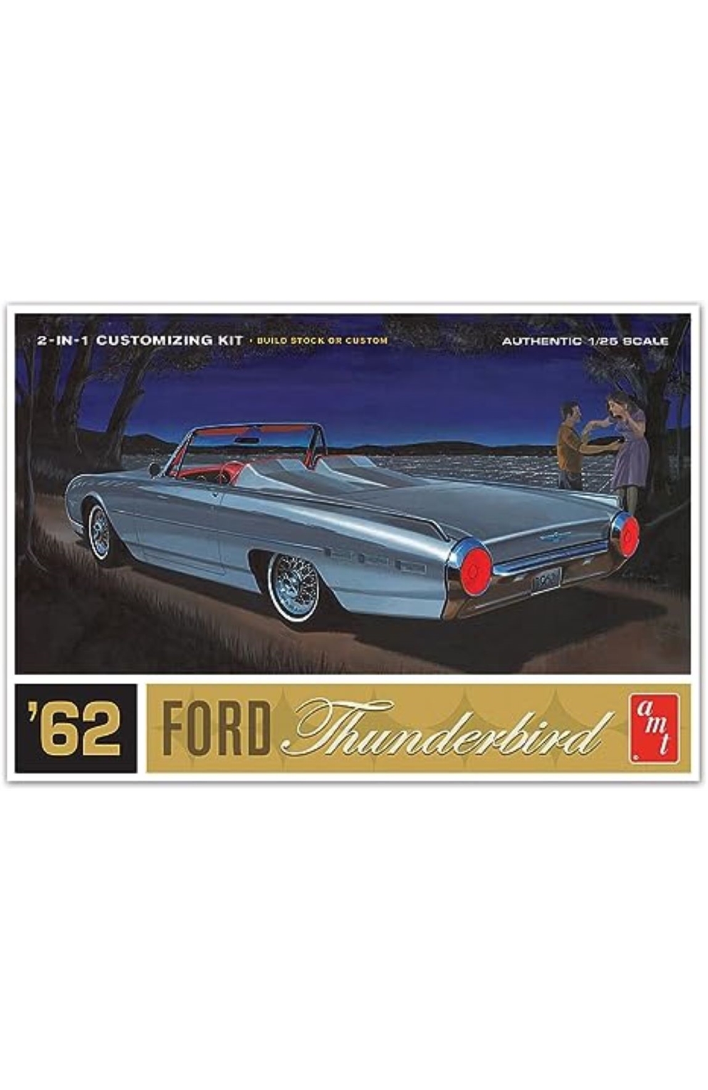 '62 Ford Thunderbird Model Kit 1:25