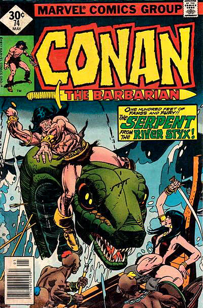 Conan The Barbarian #74 [Whitman]-Good (1.8 – 3)