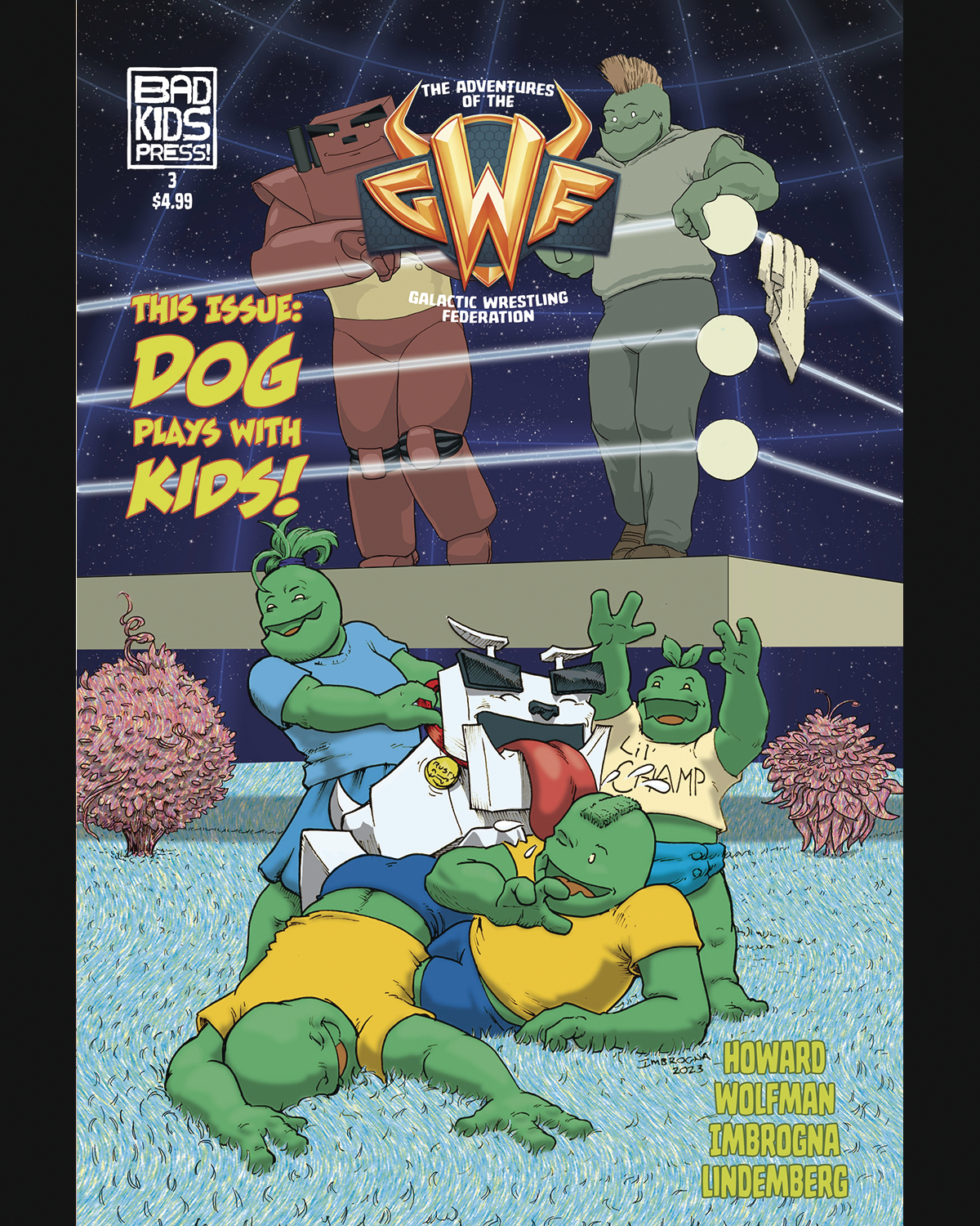 Adventures of the Galactic Wrestling Federation #3 Cover A Imbrogna