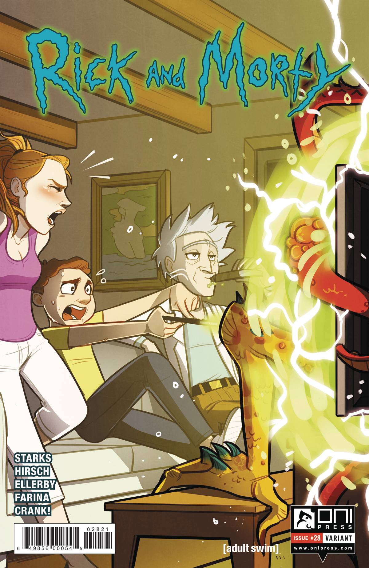 Rick and Morty #28 Incentive Variant St Onge (2015)