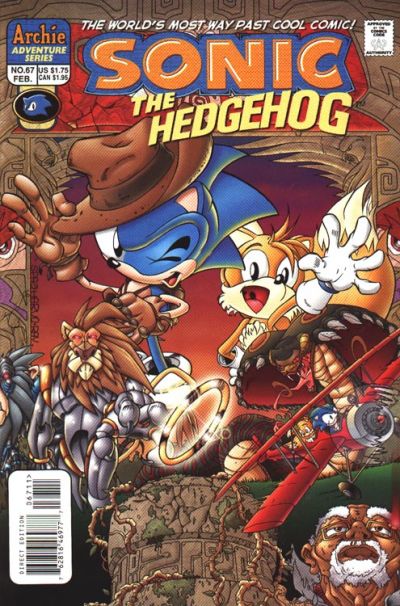 Sonic The Hedgehog #67-Very Fine (7.5 – 9)