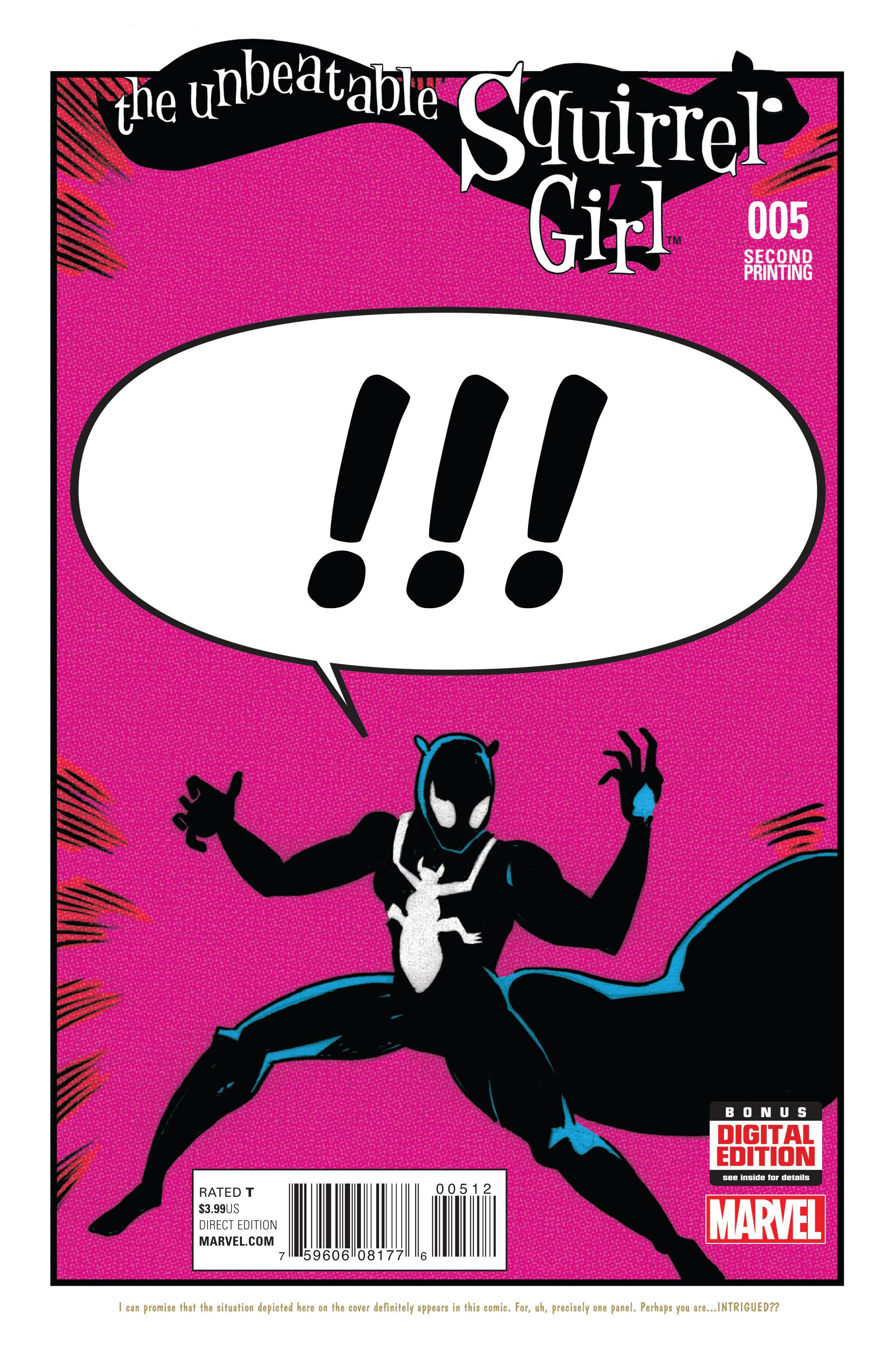 Unbeatable Squirrel Girl #5 Henderson 2nd Printing