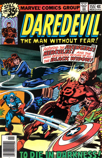 Daredevil #155 [Regular Edition] - Fn/Vf 7.0